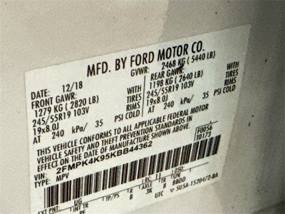 2019 Ford Edge Titanium