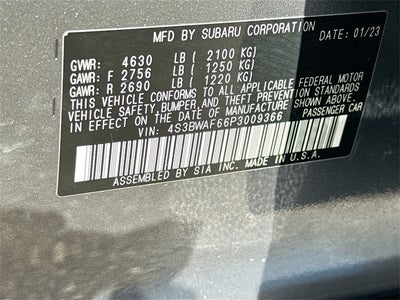 2023 Subaru Legacy Premium