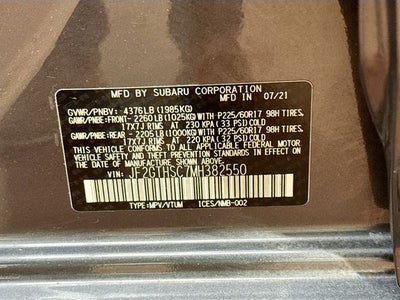 2021 Subaru Crosstrek Sport