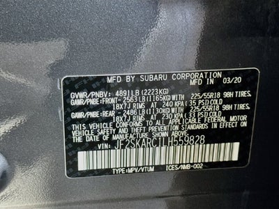 2020 Subaru Forester Sport