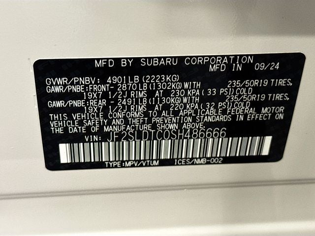 2025 Subaru Forester Touring