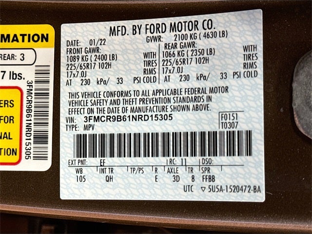 2022 Ford Bronco Sport Big Bend