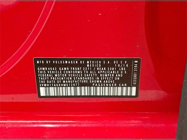 2017 Volkswagen Golf Alltrack 4Motion