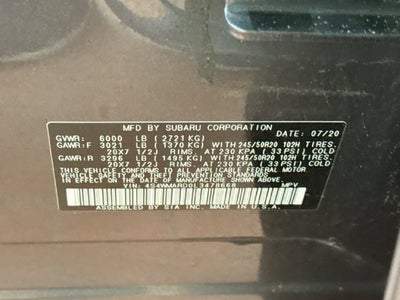 2020 Subaru Ascent Touring