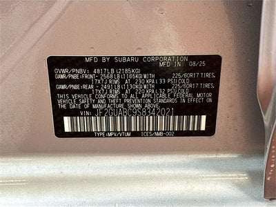 2025 Subaru Crosstrek Base