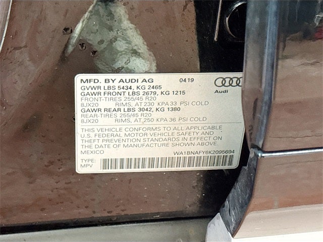 2019 Audi Q5 2.0T Premium Plus quattro