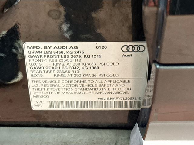 2020 Audi Q5 45 Premium Plus quattro