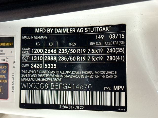 2015 Mercedes-Benz GLK GLK 350 4MATIC®